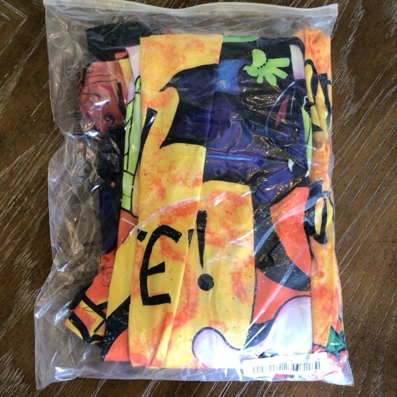 LAST ONE! Plus Size Happy Halloween Pumpkin Ghost Open Front Cardigan Sweater - Picture 6 of 11